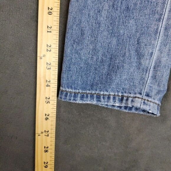 Risen Jeans Womens Small 26x25 Distressed Skinny Mid Rise Denim Los Angeles - Picture 4 of 16